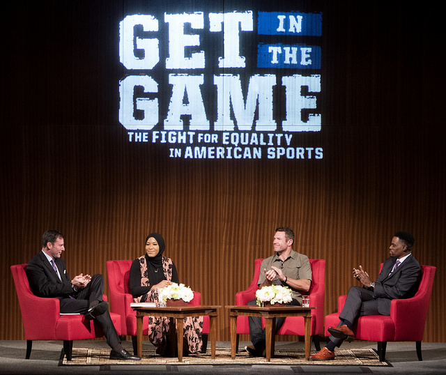 Get in the Game Panel at LBJ Library